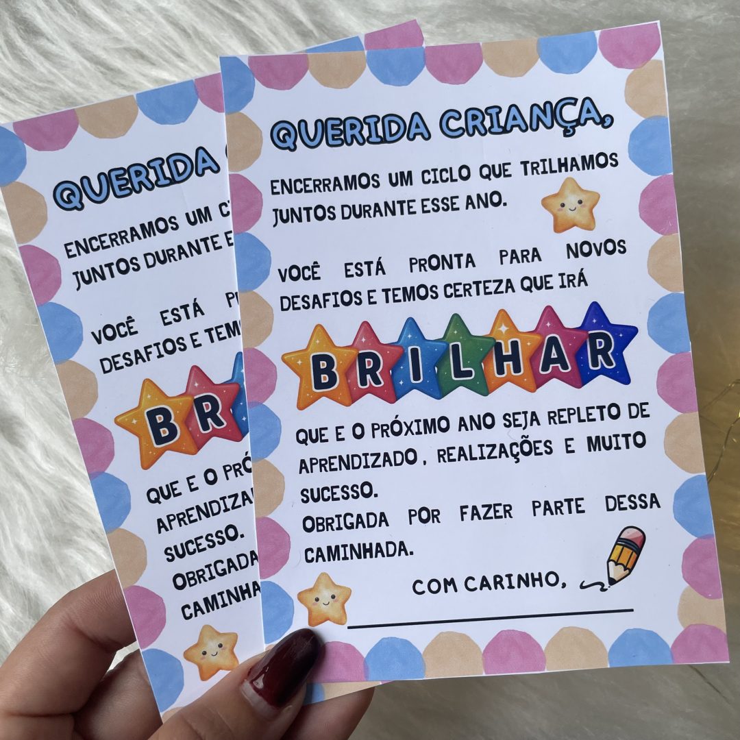 Bilhete de Despedida!