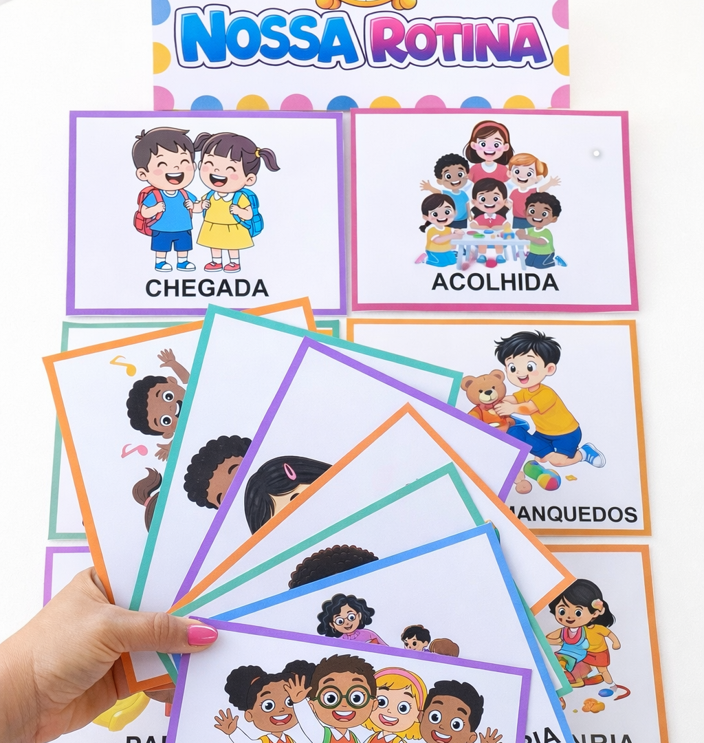 Rotina Visual – Educação Infantil