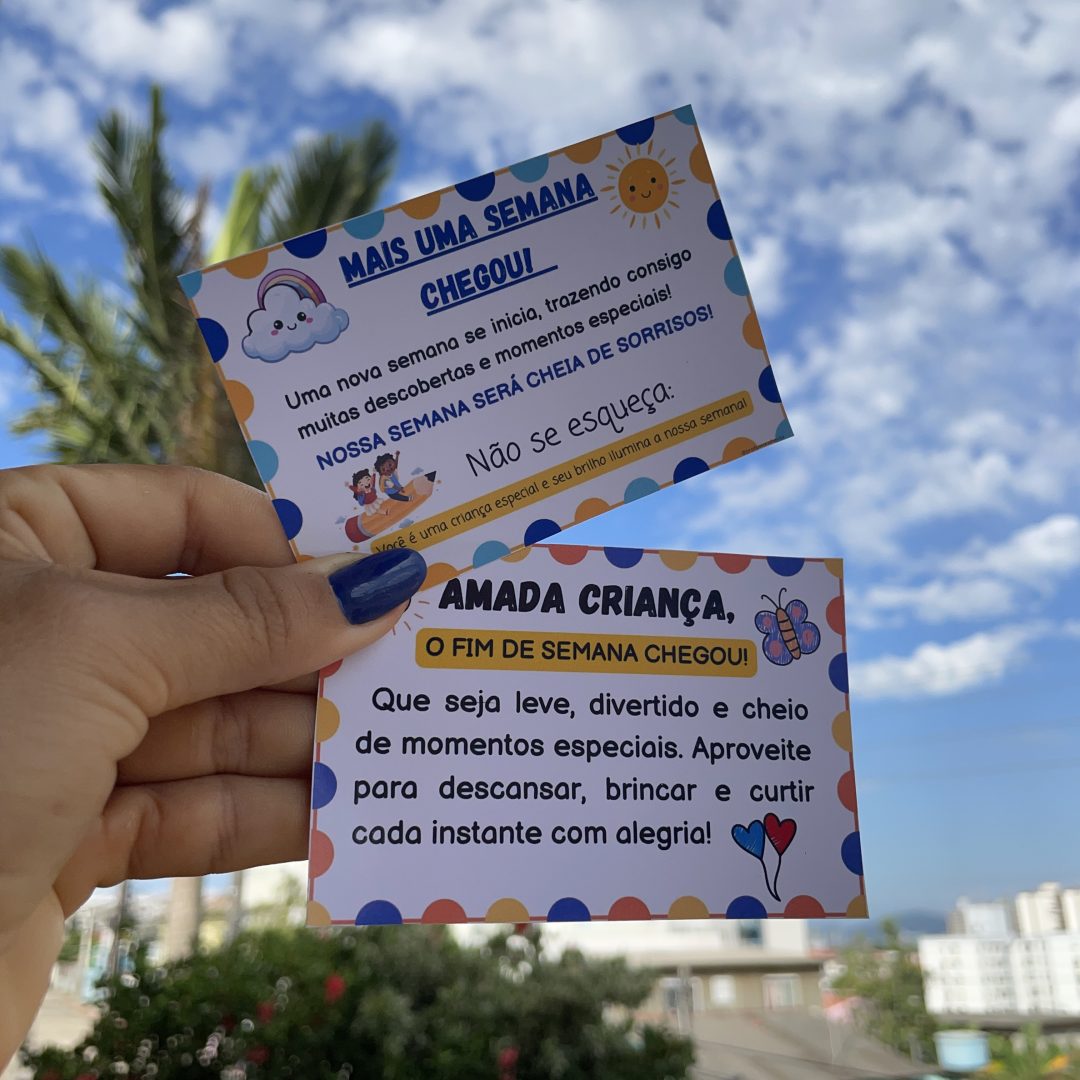 Combo Recadinhos: Boa Semana + Bom Fim de Semana