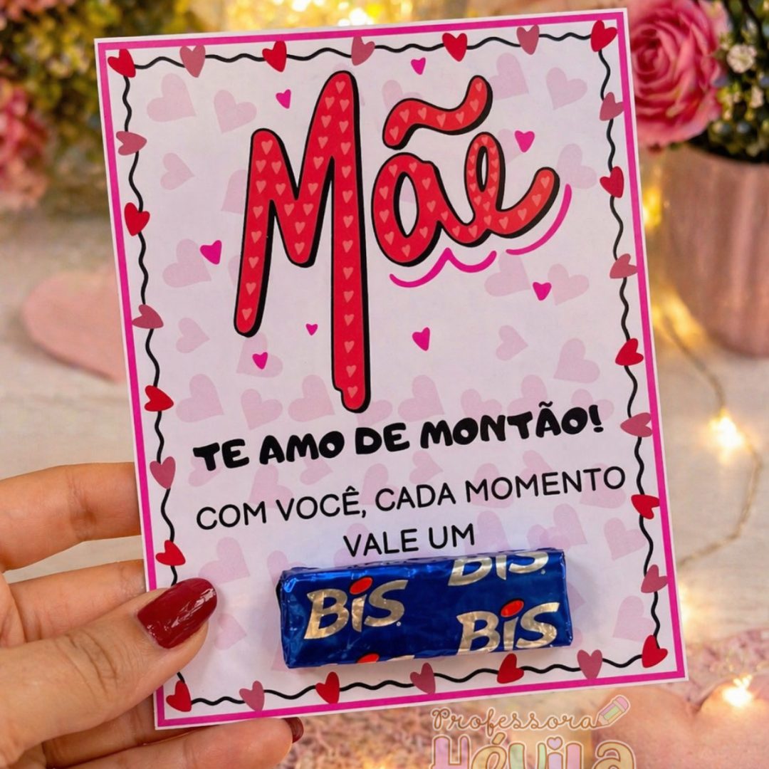 Cartão BIS Dia das Mães
