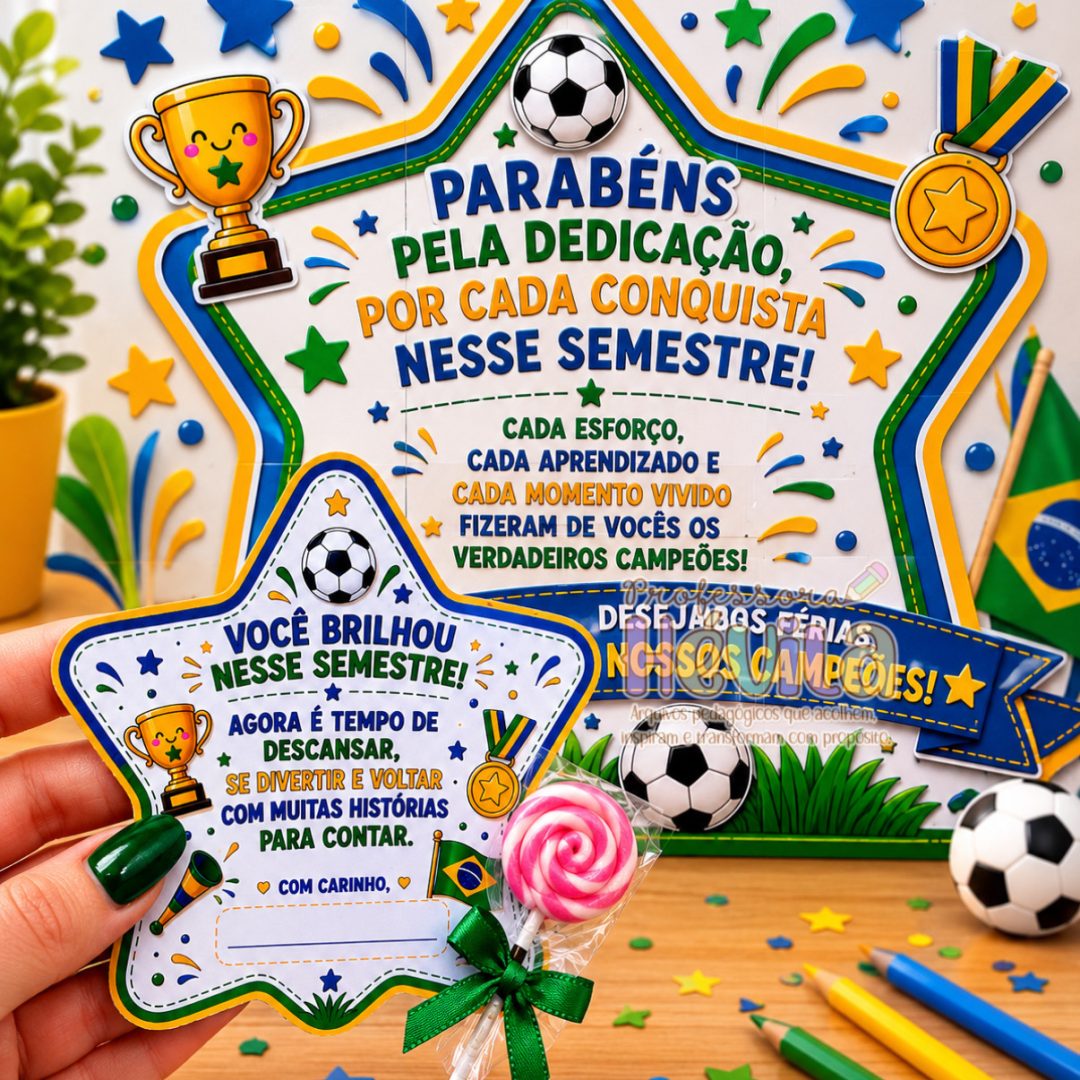 SUPER COMBO DE FÉRIAS – TEMA COPA
